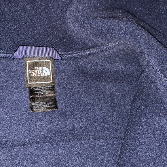 Boys Med 10/12 North Face fleece ,navy - Picture 2 of 4